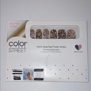 Color Street Paisley Nail Polish Strips - Oops - A - Paisley